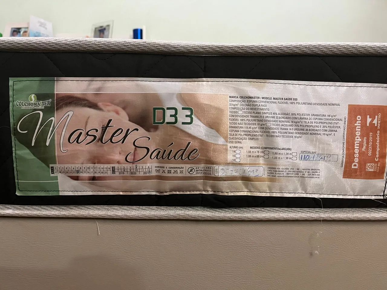 Cama solteiro box King 110x199 - Foto 2