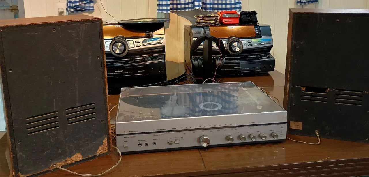 Som 3x1 Philips AH 920  COM AS CAIXAS LEIA  - Foto 2