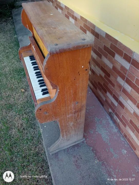 Piano de brinquedo Hering antigo - Foto 3