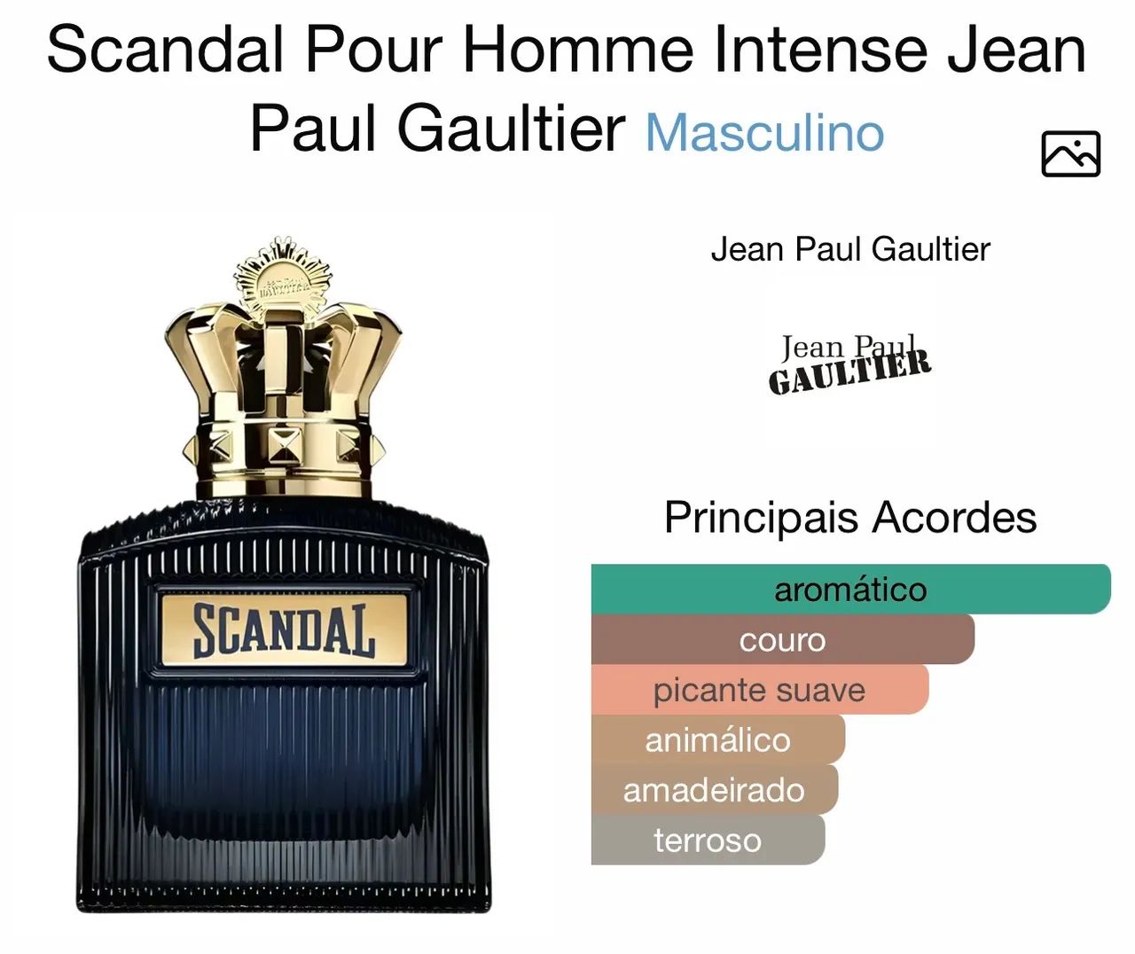 Perfume Scandal Intense 100ml - Foto 3