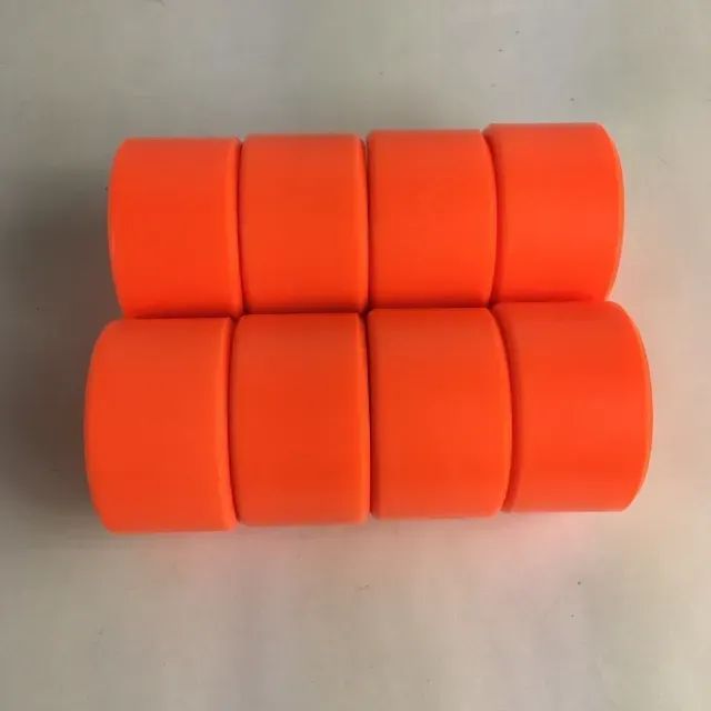 Rodas Classicas De Uretano Laranja 88 A 51mm X30mm Laranja - Foto 2