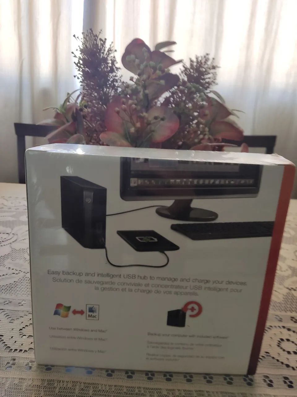 Disco Rígido Externo Seagate Backup Plus Hub de 6TB Plus Hub 6TB USB 3.0 - Foto 2