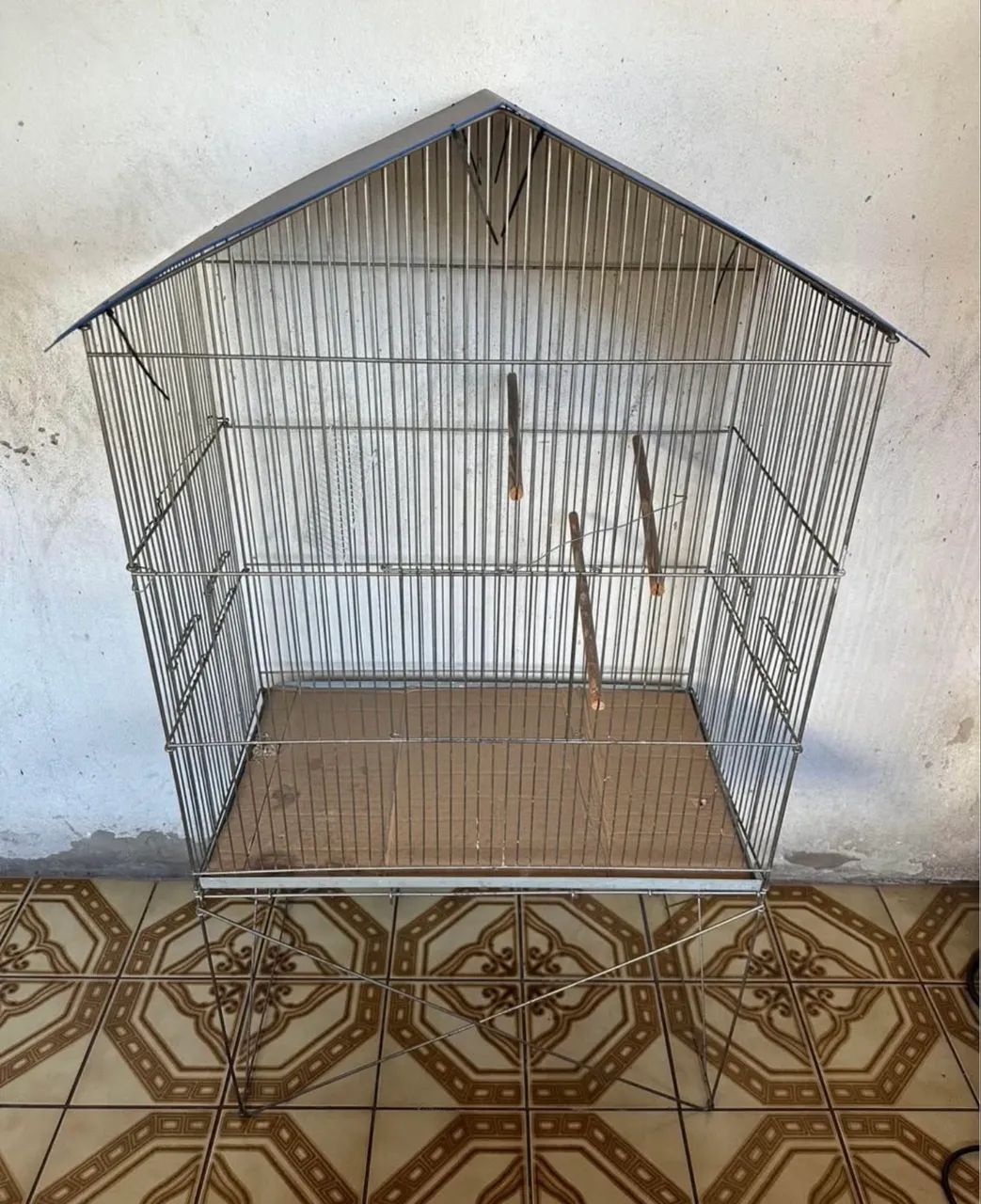 Gaiola grande para passarinho calopsita ringneck