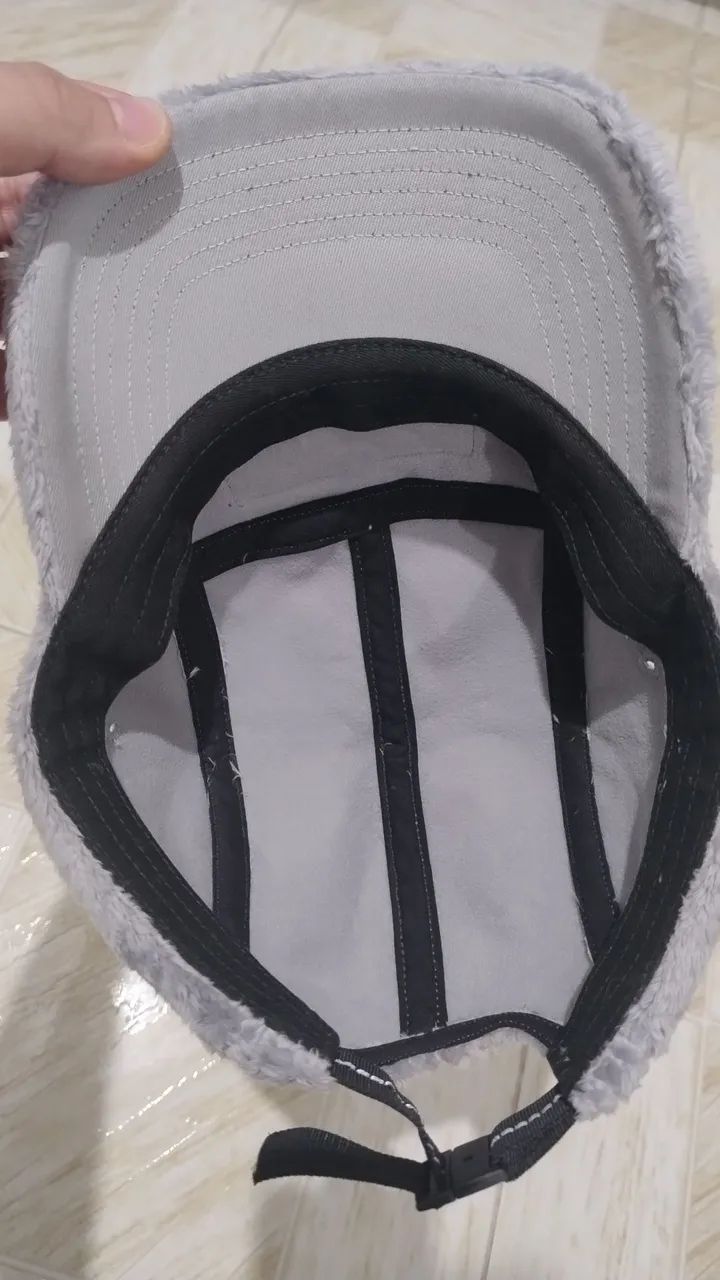 Boné supreme fleece five panel novo único no Brasil  - Foto 5