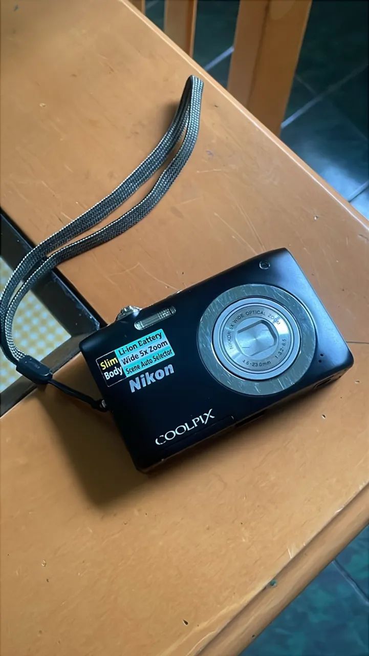 Câmera nikon 