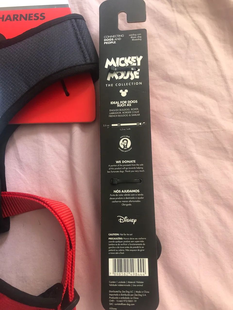 Kit peitoral Zeedog Mickey  - Foto 5