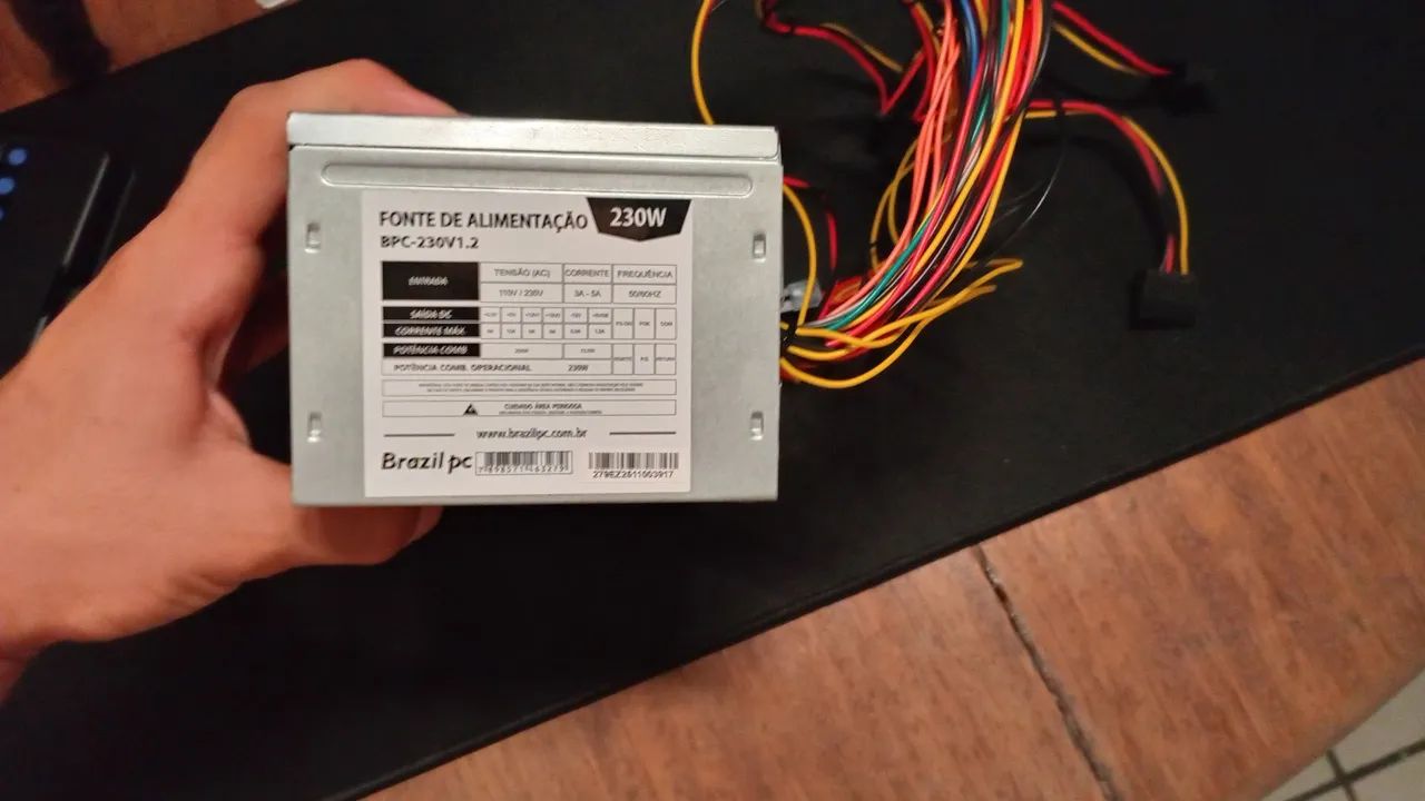 Fonte Brazil Pc Nova 230W - Foto 2