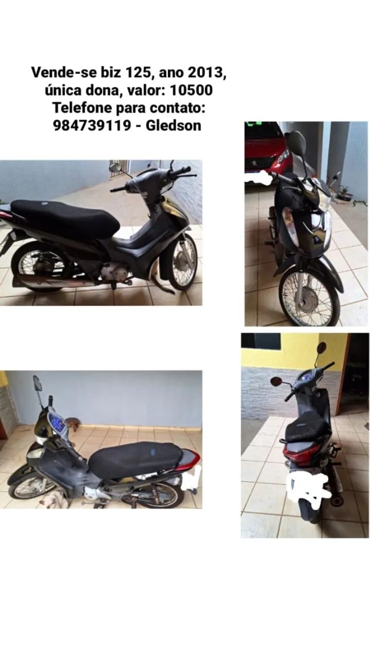 VENDO MOTO BIS 2013