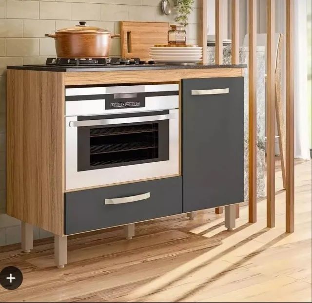 Balcão Fit P Cooktop 4 ou 5 Bocas  - Foto 3
