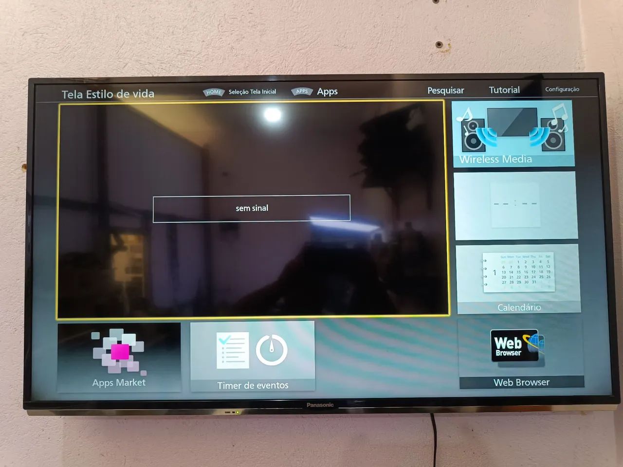 Vende-se uma TV 40 polegadas Panasonic smart funcionando perfeitamente - Foto 2