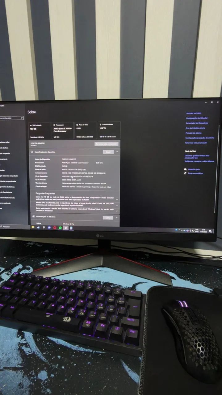 Computador gamer setup completo  - Foto 4