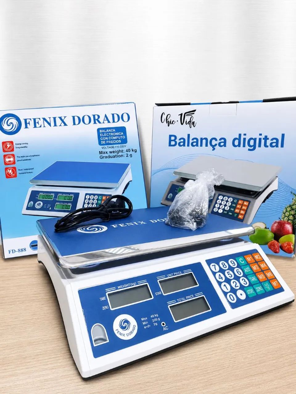 Balança Digital 40kg Nova Disponível Lacrada