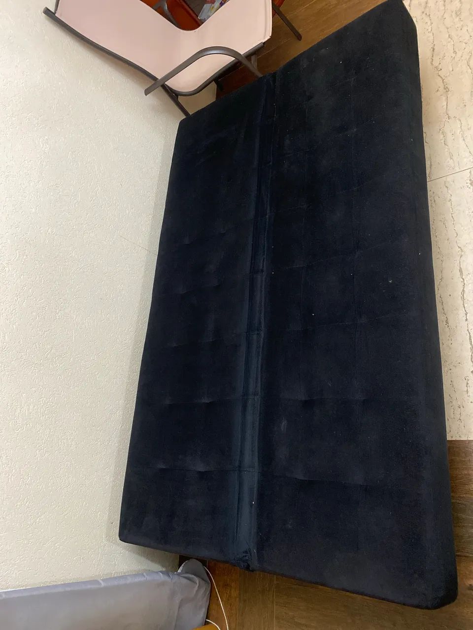 Sofá cama preto - Foto 4