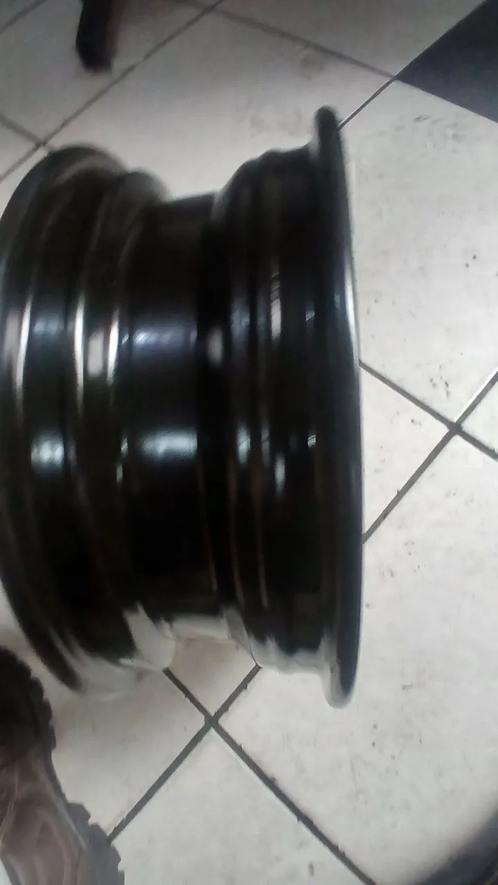 RODA DE FERRO ORIGINAL TOYOTA ETIOS FURAÇÃO 4.100 NOVA  - Foto 5