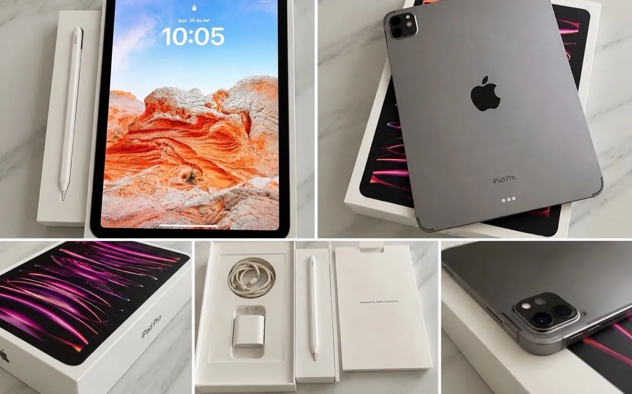 iPad Pro 11? 4ª Geração 256GB + Apple Pencil | Completo - Foto 4