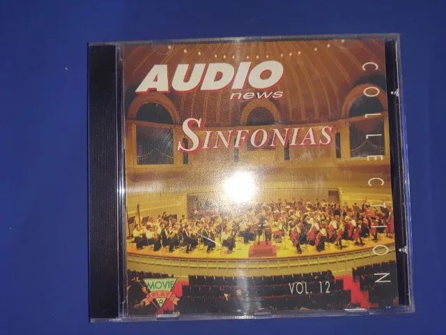 cd usado original audio news sinfonias, bem conservado