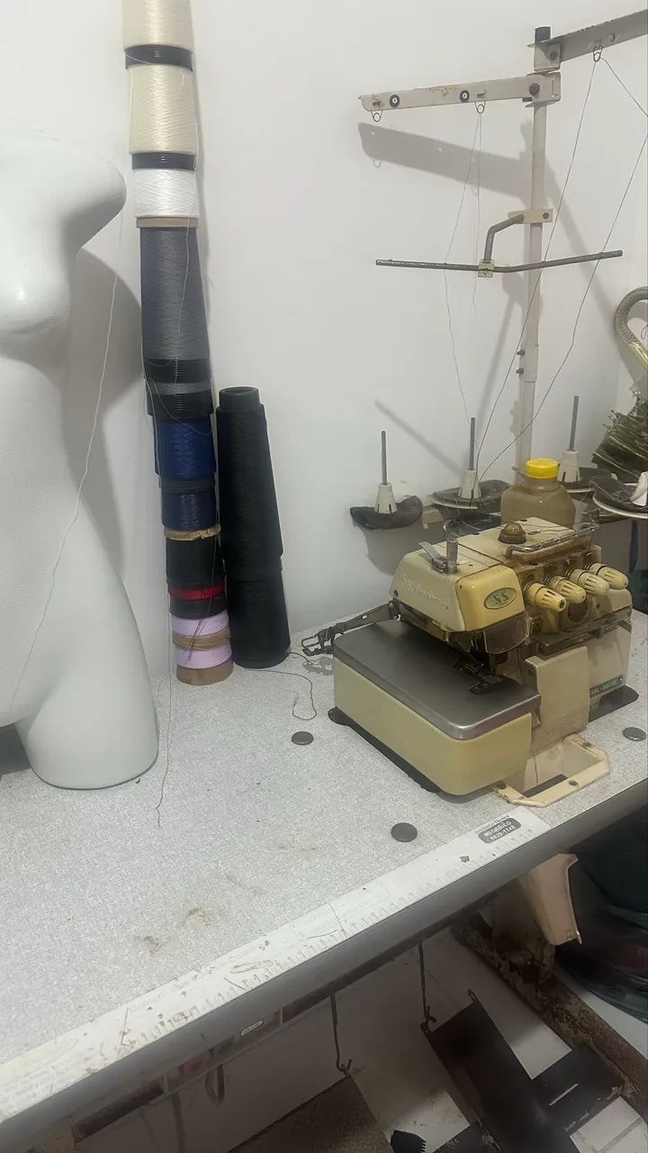 Máquina Overlock Industrial Ponto Cadeia - Foto 4