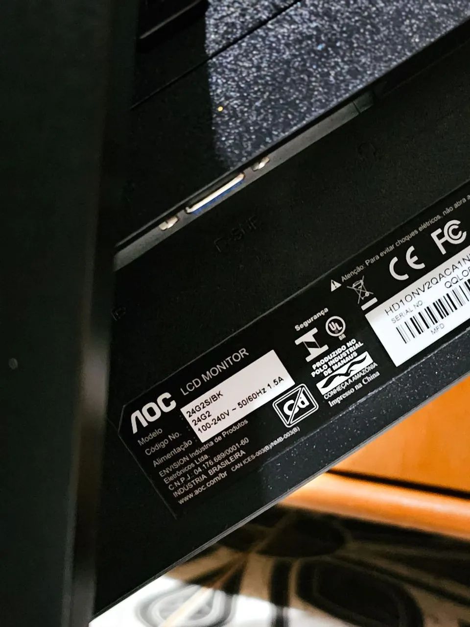 MONITOR GAMING AOC 24' 165hz - Foto 4