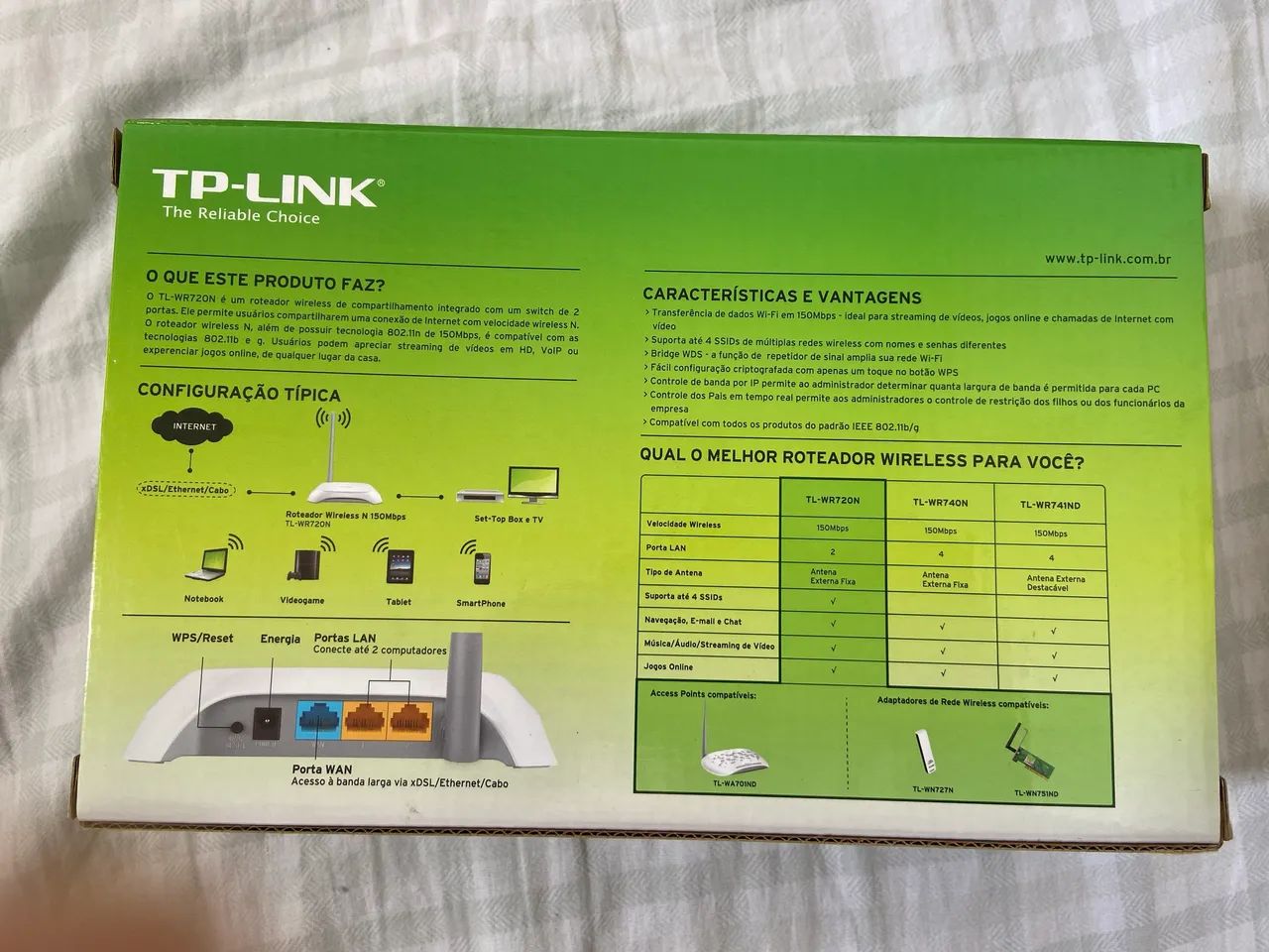 Roteador Wireless N150 Mbps TP-Link - Foto 2