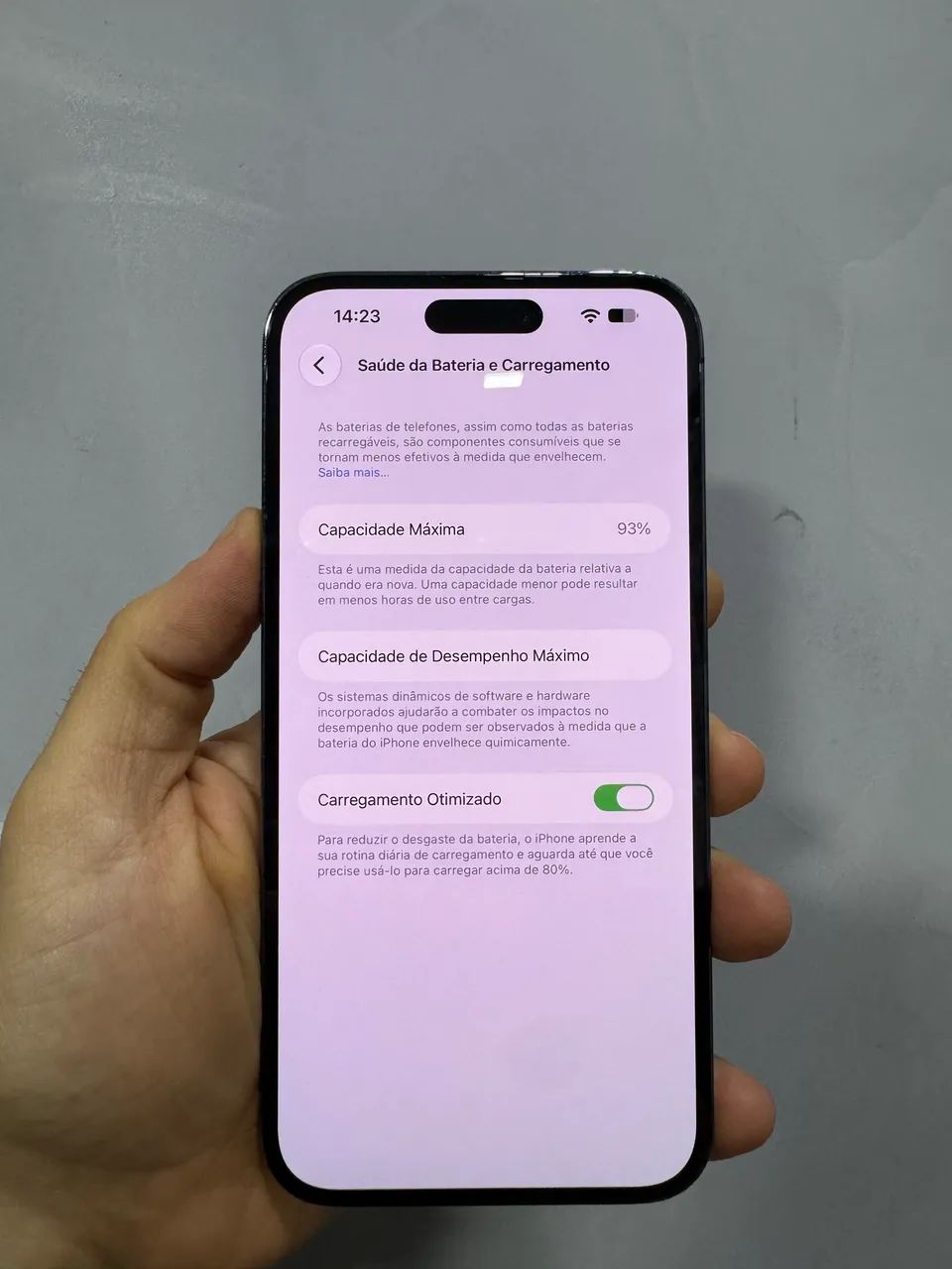14 pro max 256 GB, em excelente estado! - Foto 3