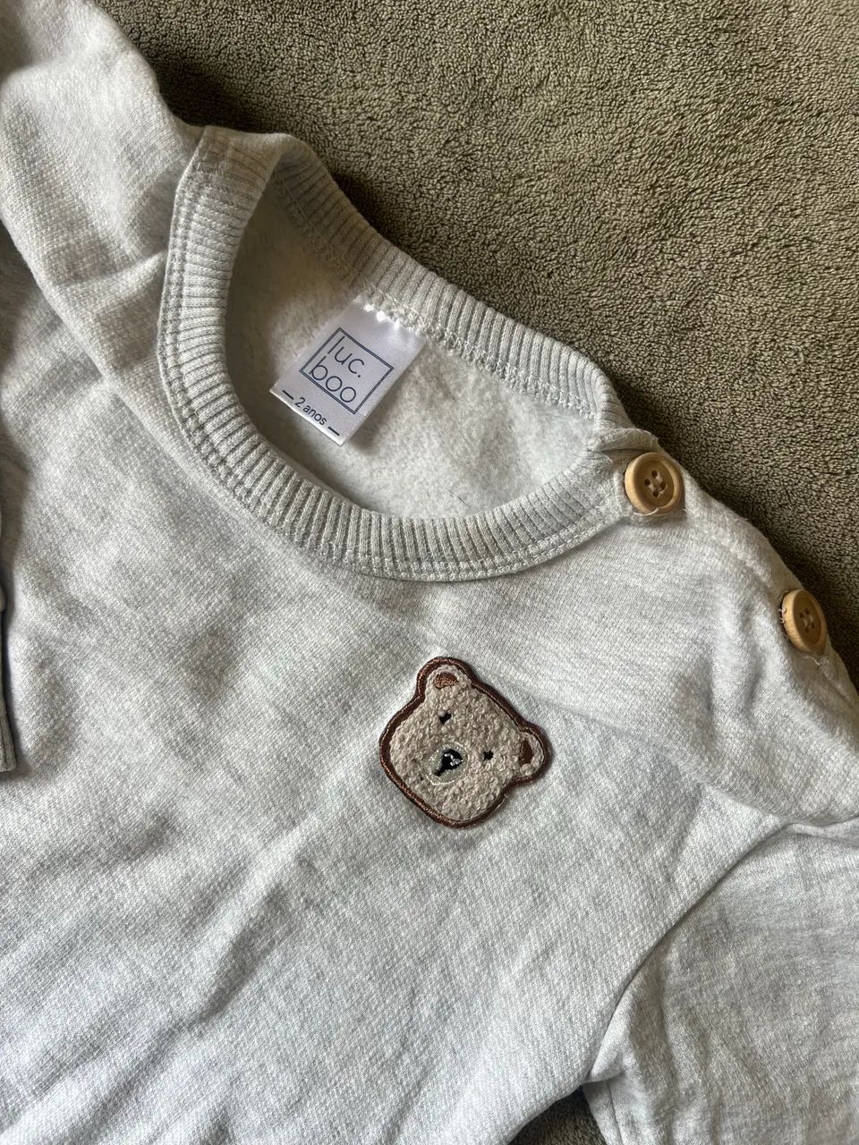 Conjunto de moletom Luc Boo - Foto 2