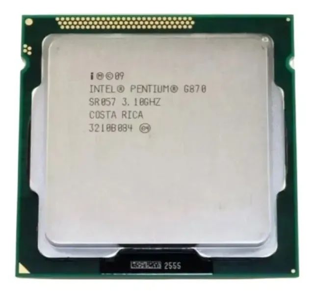 Processador Intel Pentium G870 Dual Core, Lga 1155, 3M Cache, 3.10GHz CPU