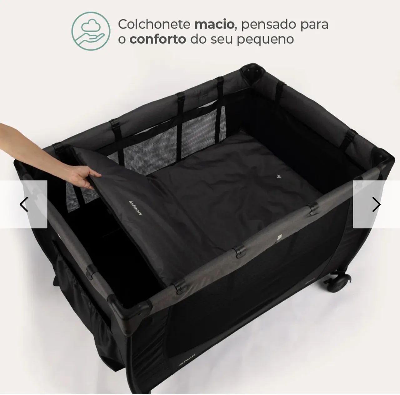 Berço Stelle portátil  - Foto 3