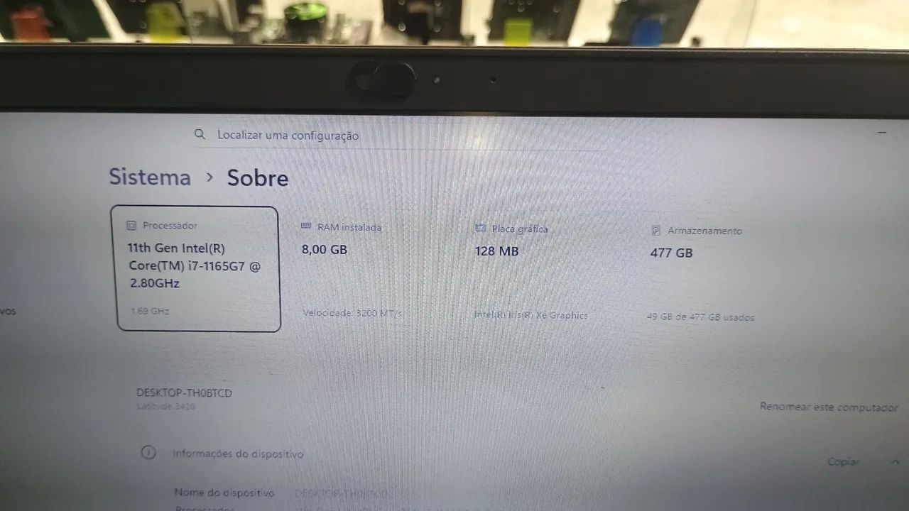 Notebook Dell i7 11° geração  - Foto 2