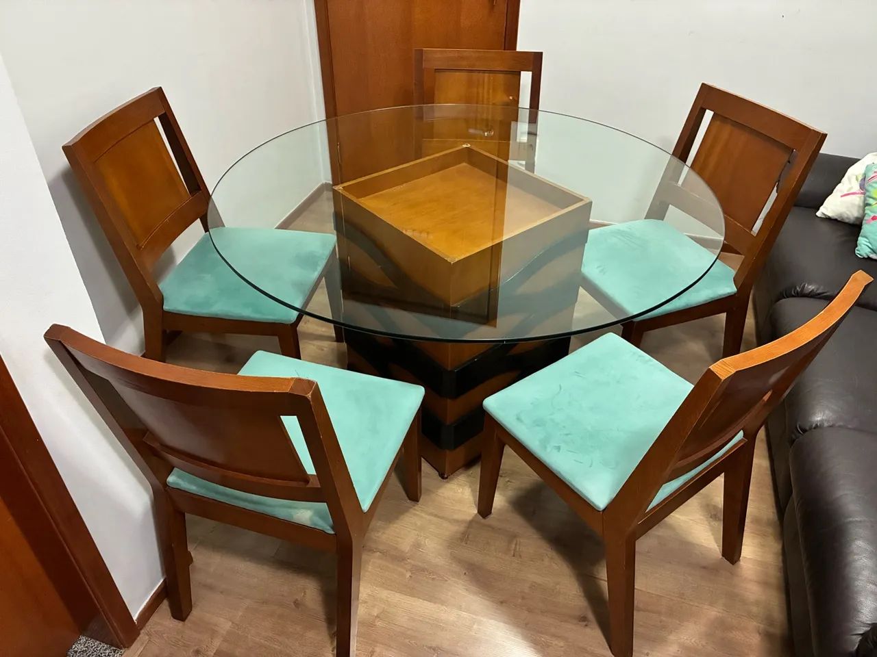 Conjunto de Mesa com Cadeiras para Sala de Jantar - Foto 2