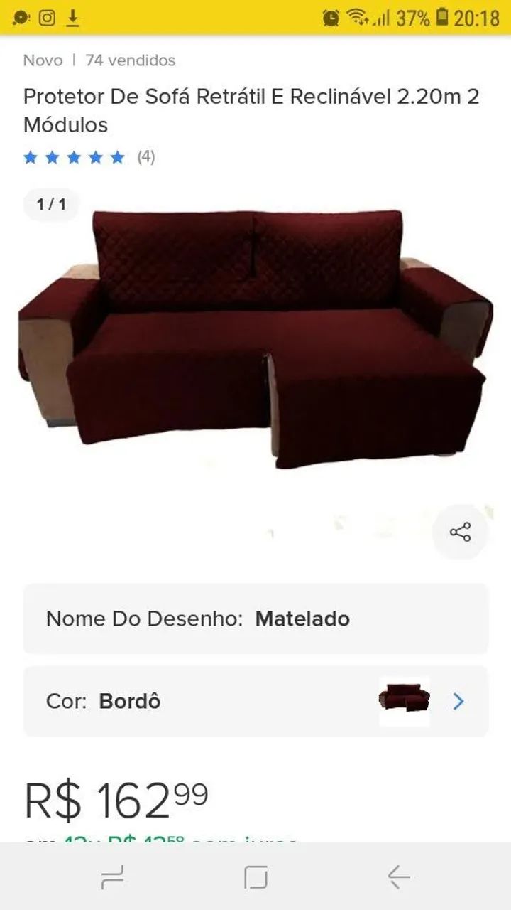 Manta de sofá  retrátil  - Foto 3