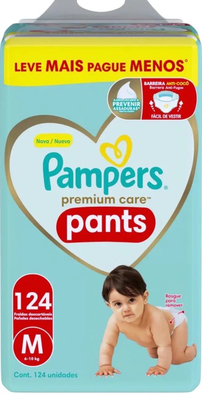 Fralda Pampers Premium - Foto 3
