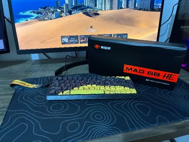 teclado mad68he magnético