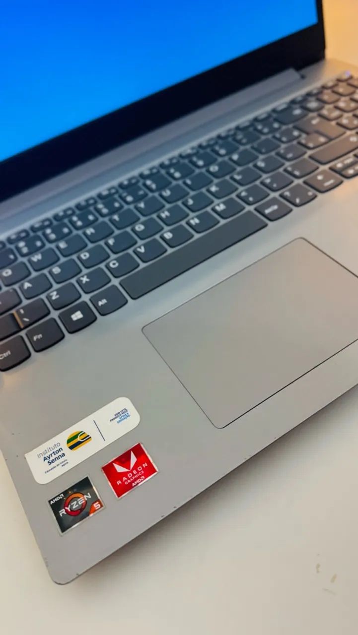 Notebook Lenovo Ryzen 5 8GB SSD 256GB ? Ótimo para Estudo e Trabalho - Foto 4