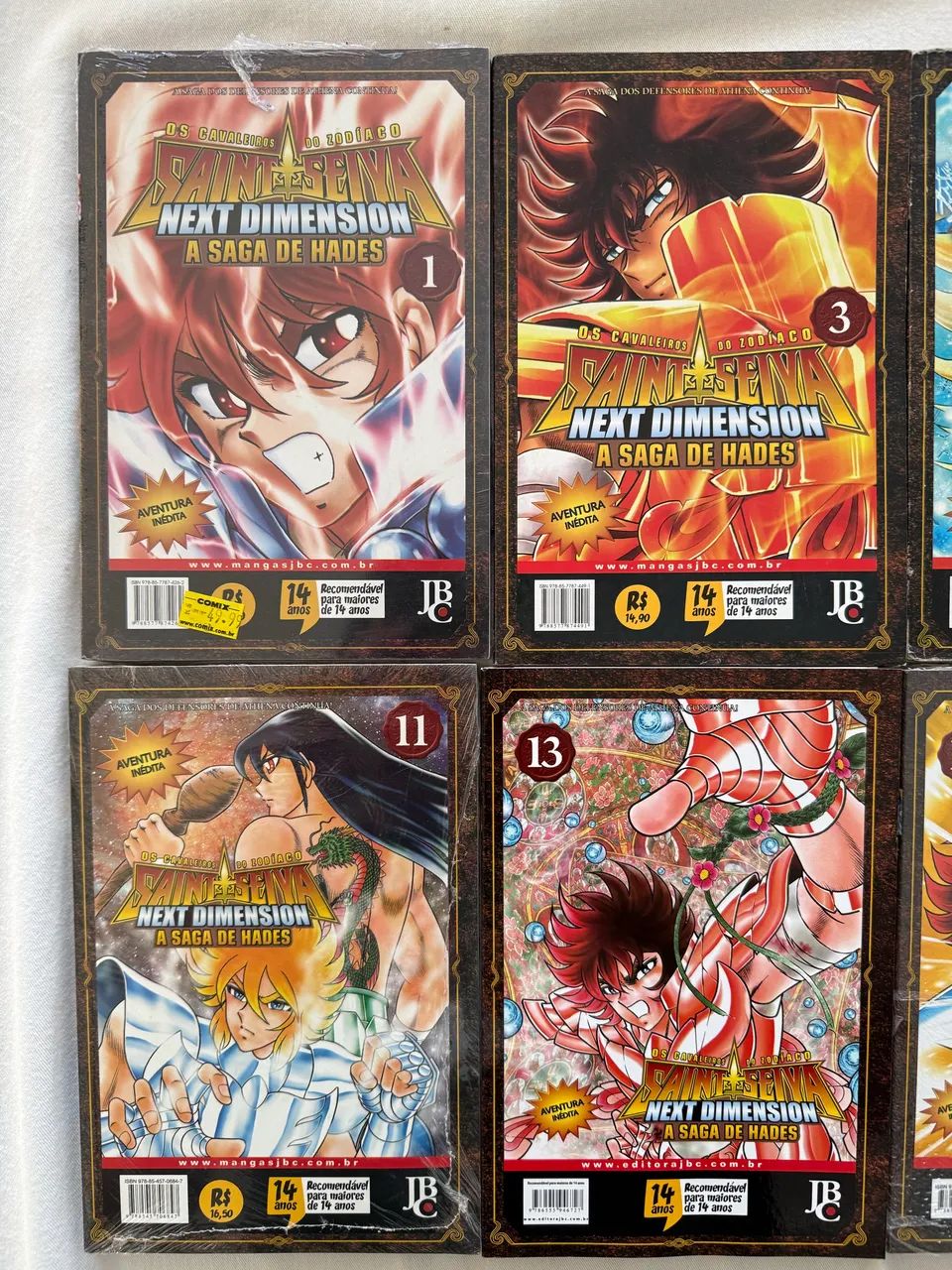 Mangas Cavaleiros do Zodiaco Next Dimension - Livros e revistas