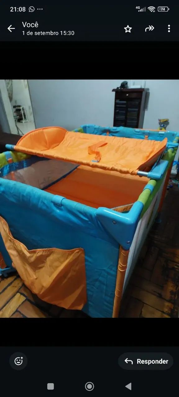 Berço desmontável Prime Baby - Foto 3