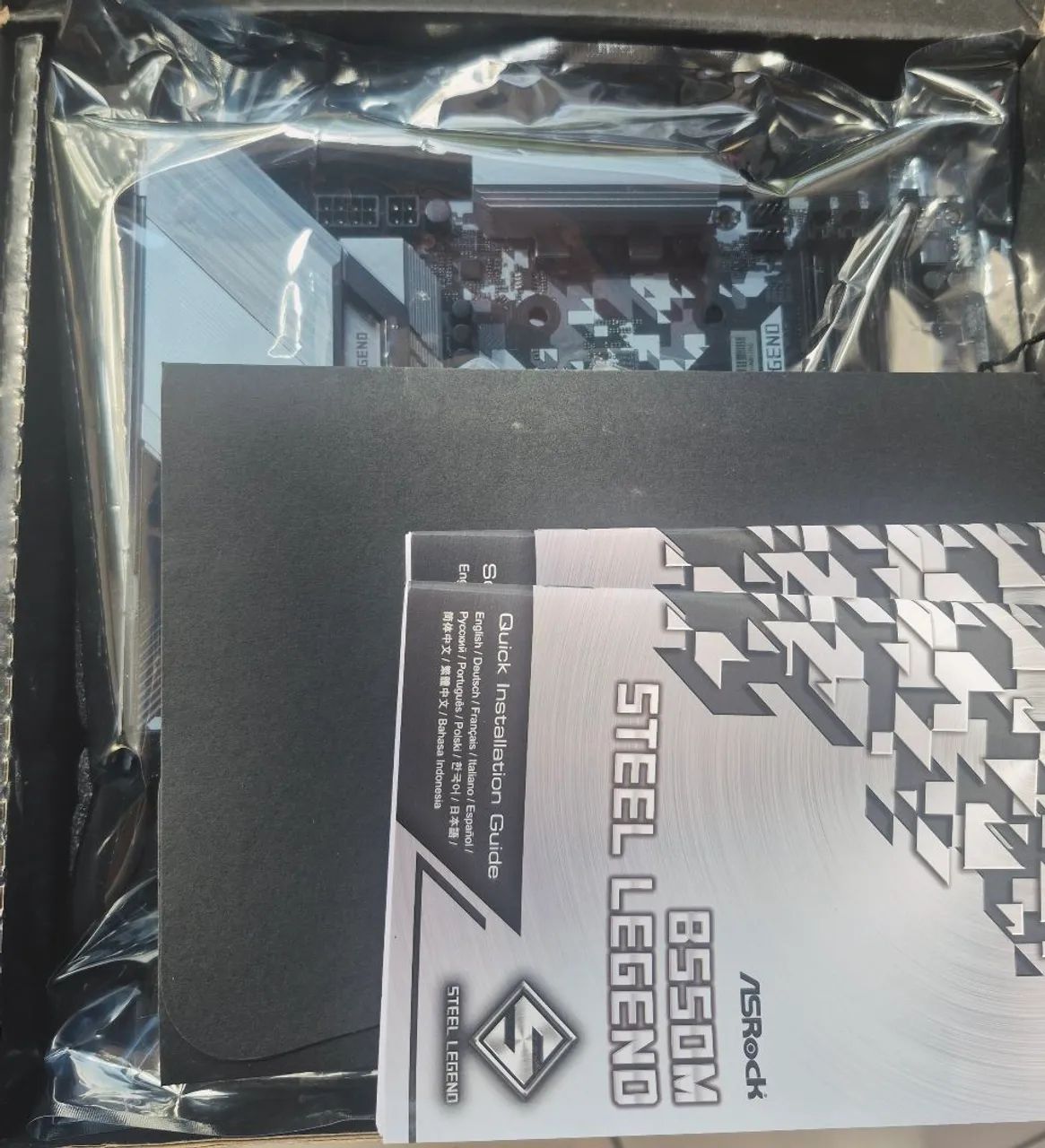 AsRock B550m STEEL LEGEND ( COM PROBLEMA E NÃO SEI QUAL) - Foto 2