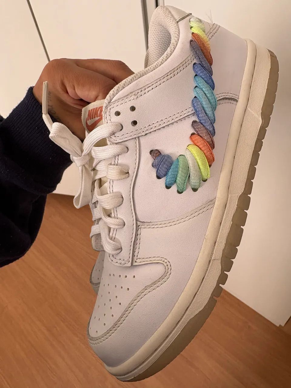 Nike dunk low gs rainbow - Foto 4