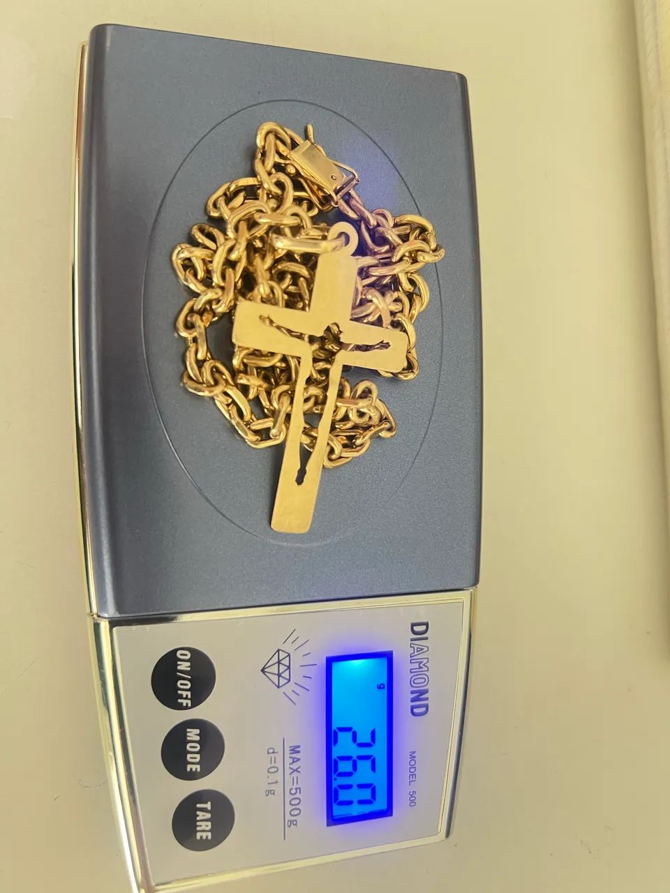 Corrente e pulseira em ouro 18 - Foto 5