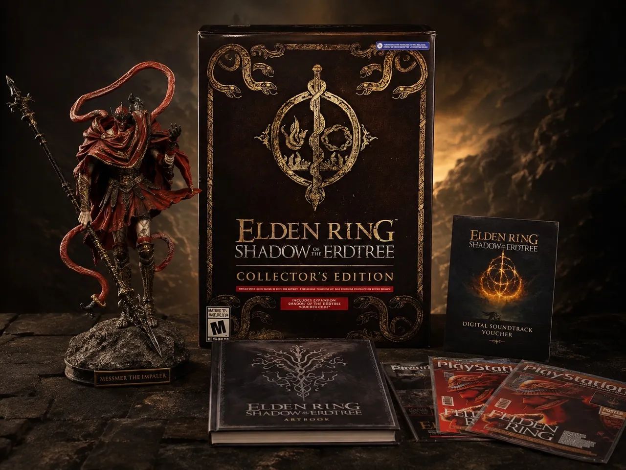 Elden Ring Collector?s Edition PS5 Shadow of the Erdtree + Edição