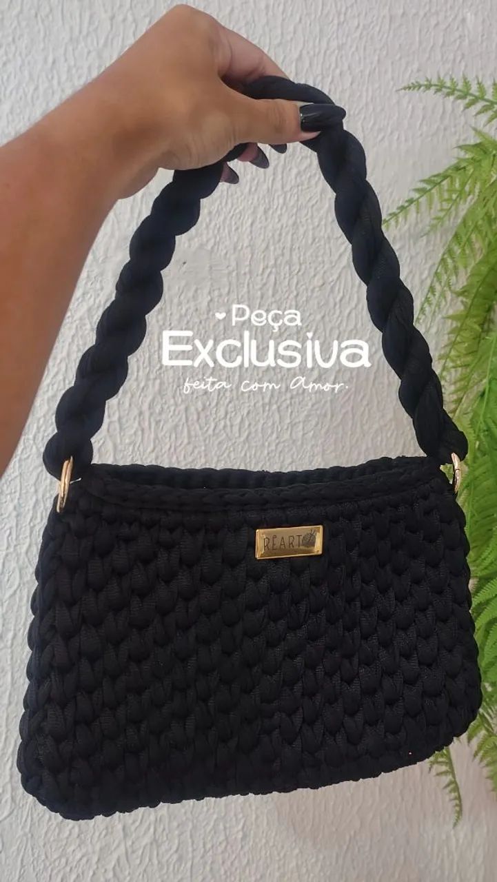 Bolsas, Vestidos e Peças de Crochê - Feitos à Mão - Foto 3