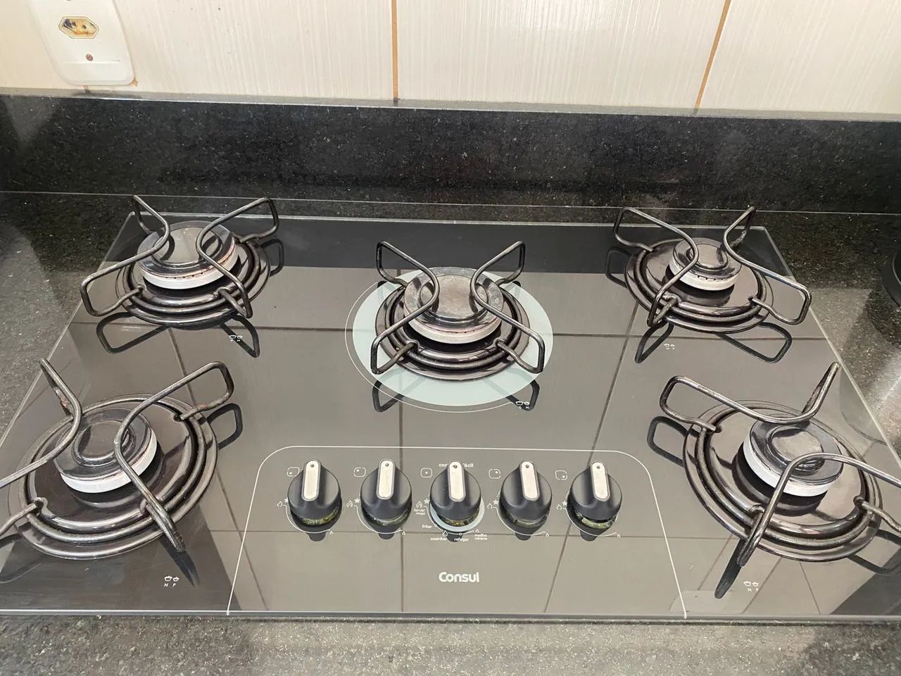 Cooktop Consul 5 bocas impecável!!! - Foto 5