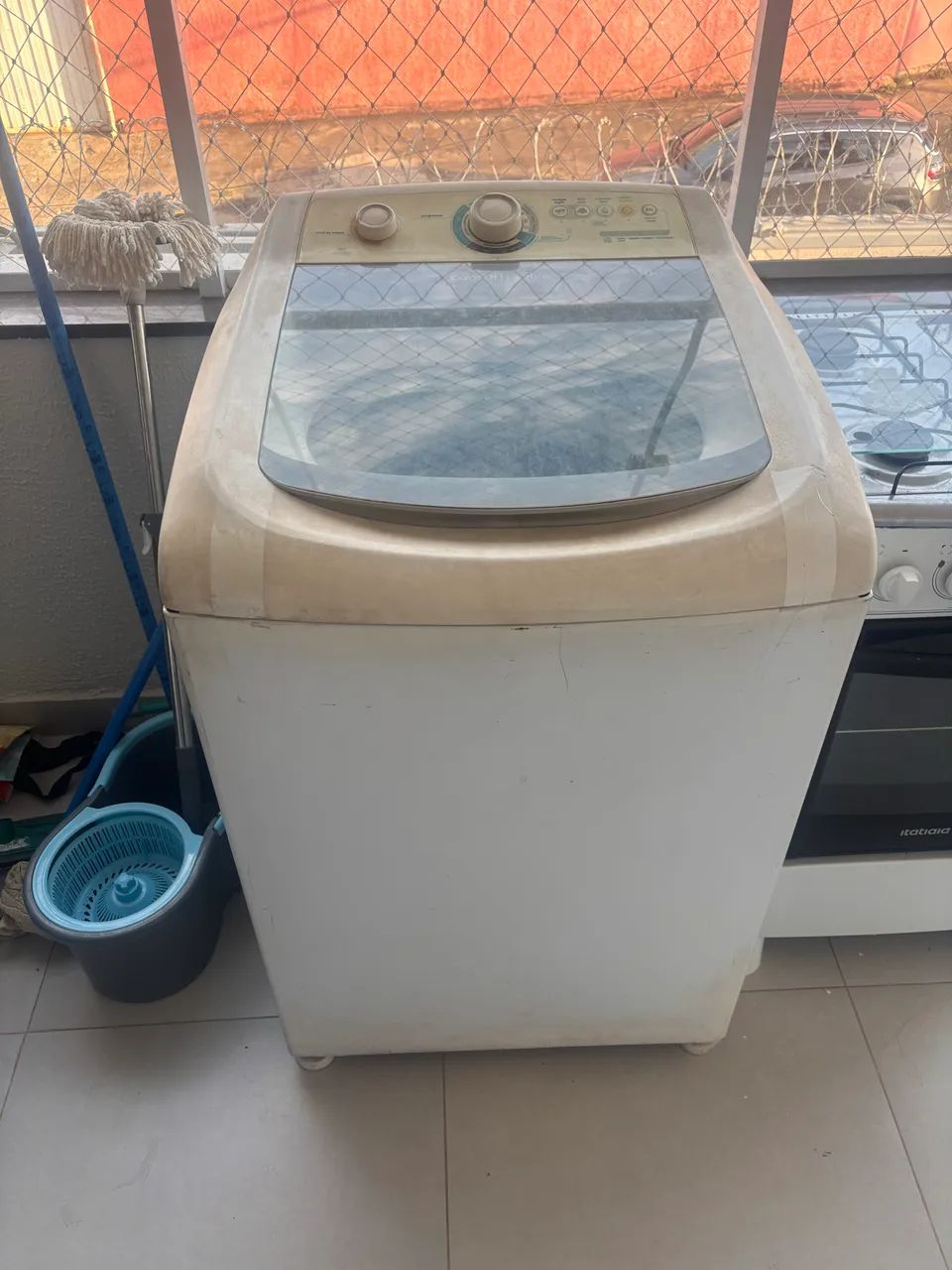 Máquina de lavar sem funcionar 