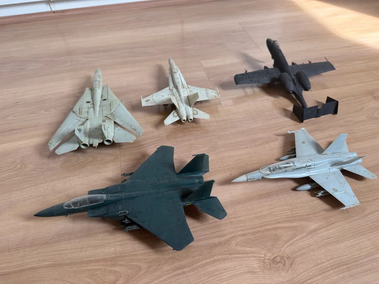 Sucata de vários aviões escala 1/72  - Foto 2