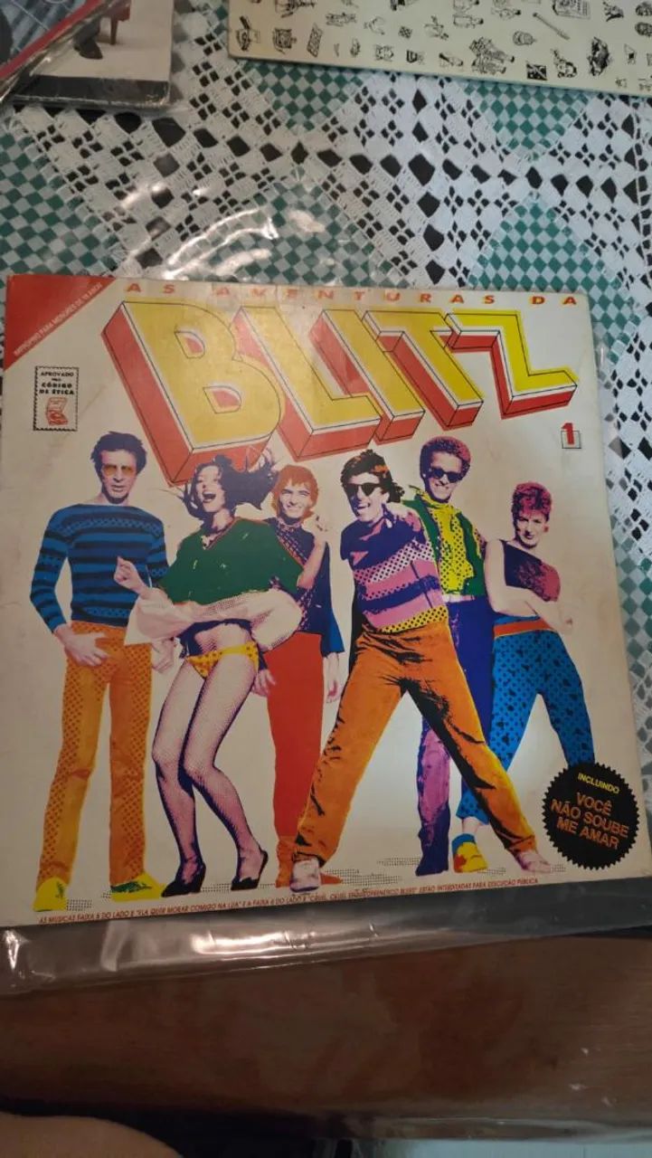 Disco de vinil Blitz álbum As aventuras da Blitz 