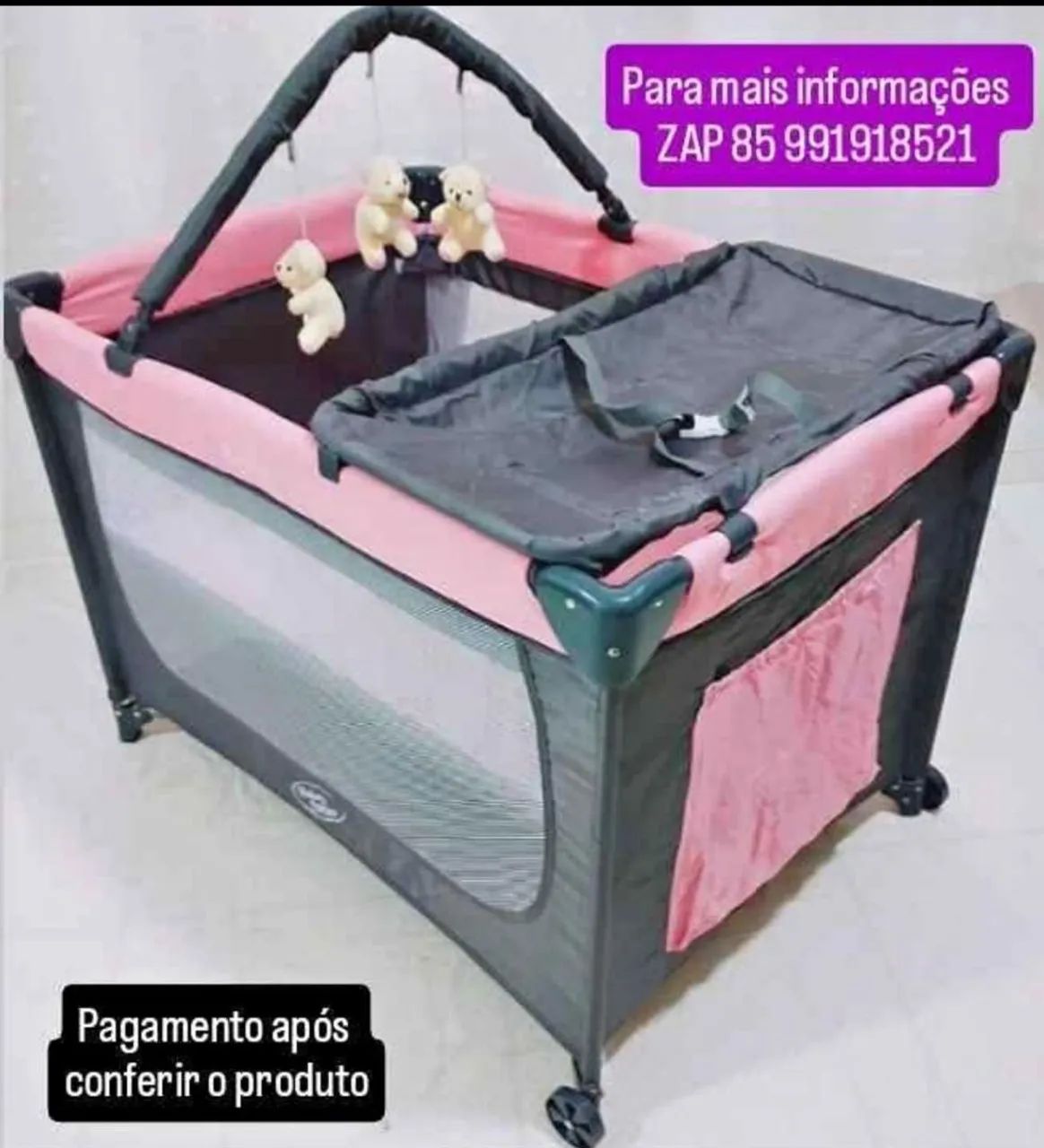 Berço cercado 