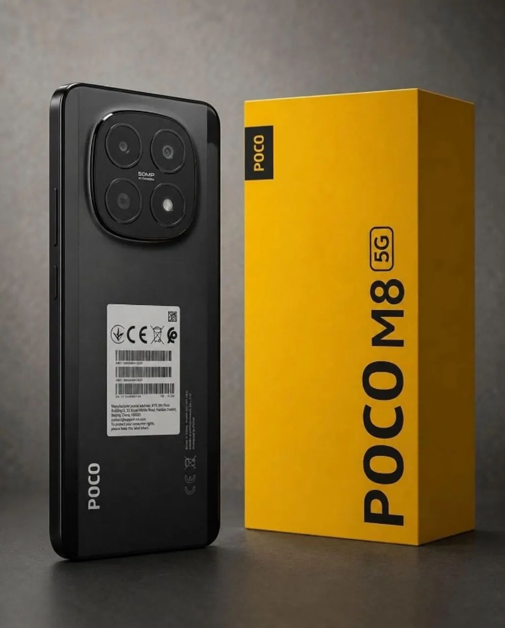 Poco M8 5G NFC 12ram 512gb Preto