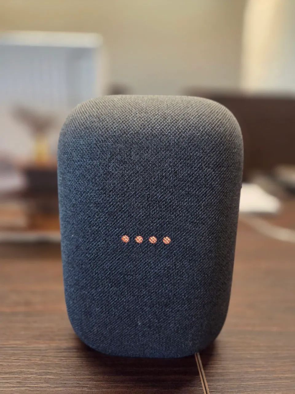 Caixa de Som Inteligente Google Nest Áudio *Gemini* - Foto 3