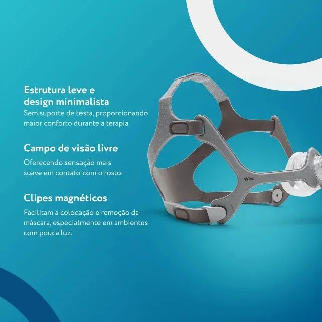 Máscara Nasal Tecido Wisp  - Foto 3