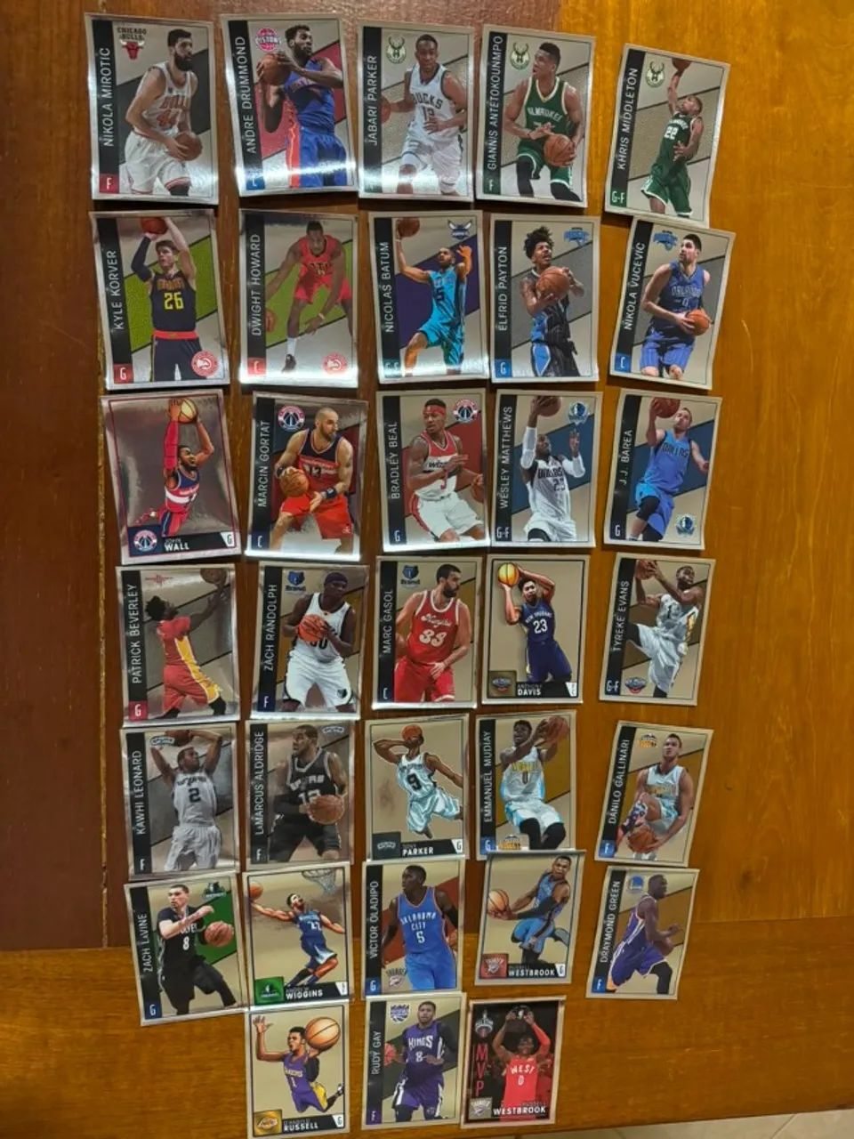 Lote 213 Figurinhas NBA 2016/2017 SEM REPETIDAS - Panini - Foto 2