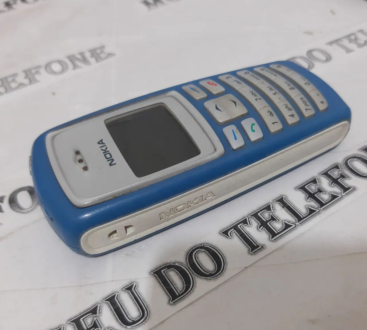 Nokia 2100 original celular antigo RELIQUIA azul  - Foto 5